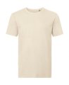 Heren T-shirt Organisch Russell R-108M-0 Natural